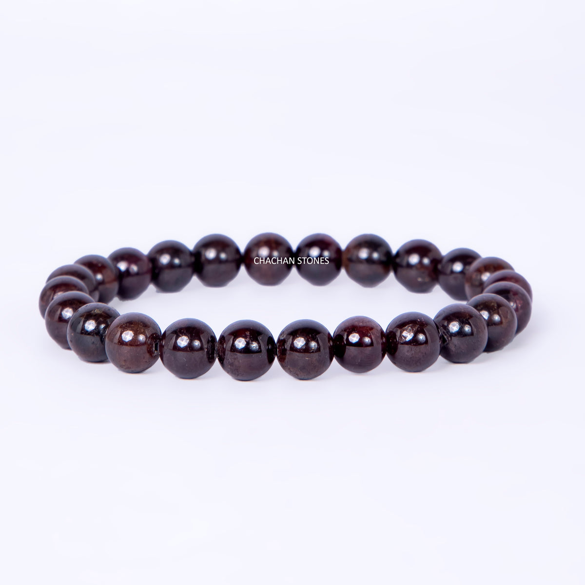 Red Garnet Fancy Bracelet – Stone of Passion, Energy & Strength