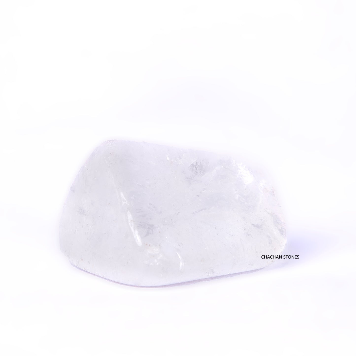 White bucket hat with 'CHACHAN STORES' branding on a white background