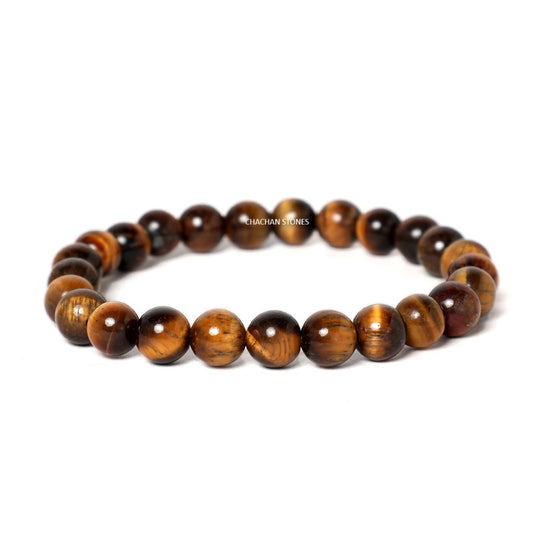Tiger Eye Bracelet — Stone of Courage & Protection (8mm)