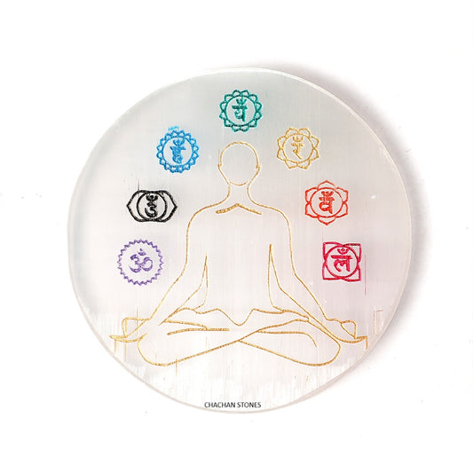 Selenite Charging Plate — Purity, Cleansing & Energy Amplifier