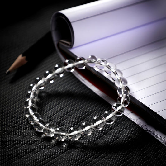 Clear Quartz Bracelet — Master Healer & Amplifier (8mm)