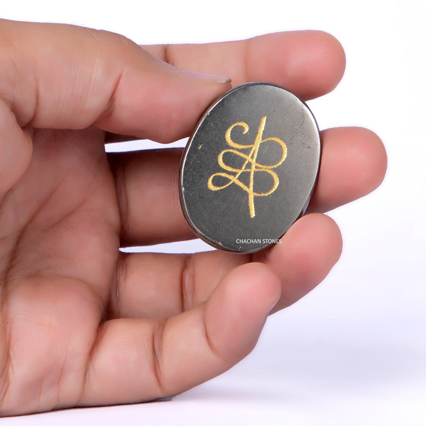 Pyrite Zibu Healing Coin –  for Wealth & Abundance