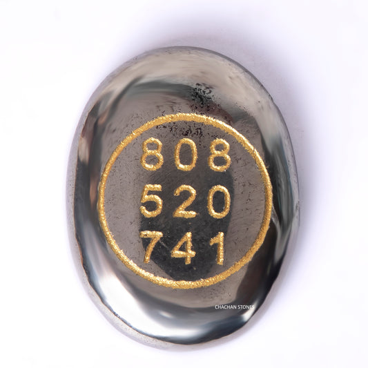 Pyrite Zibu Healing Coin –  for Wealth & Abundance