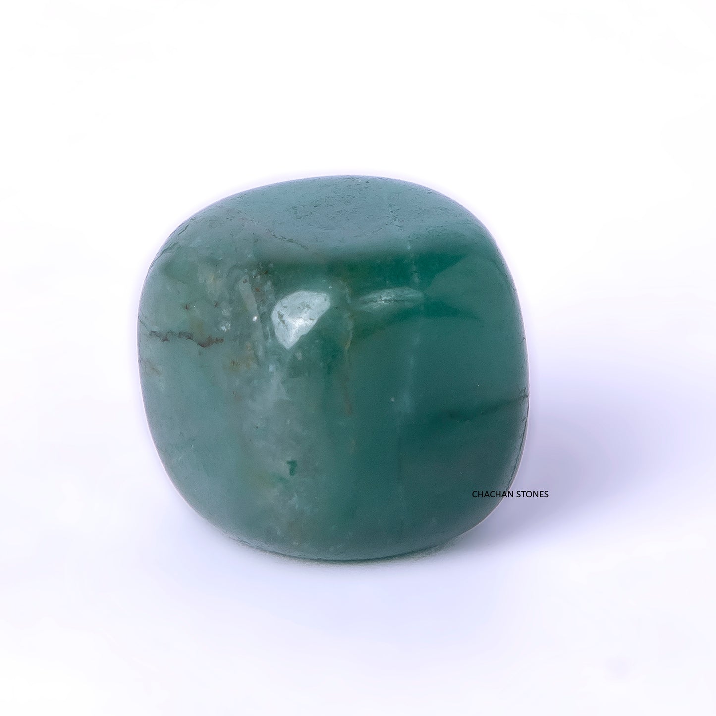 Green Jade Crystal Tumble – Stone of Luck, Prosperity & Harmony